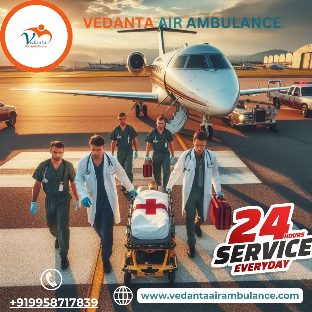 Use the High-tech Vedanta Air Ambulance Service in Raipur